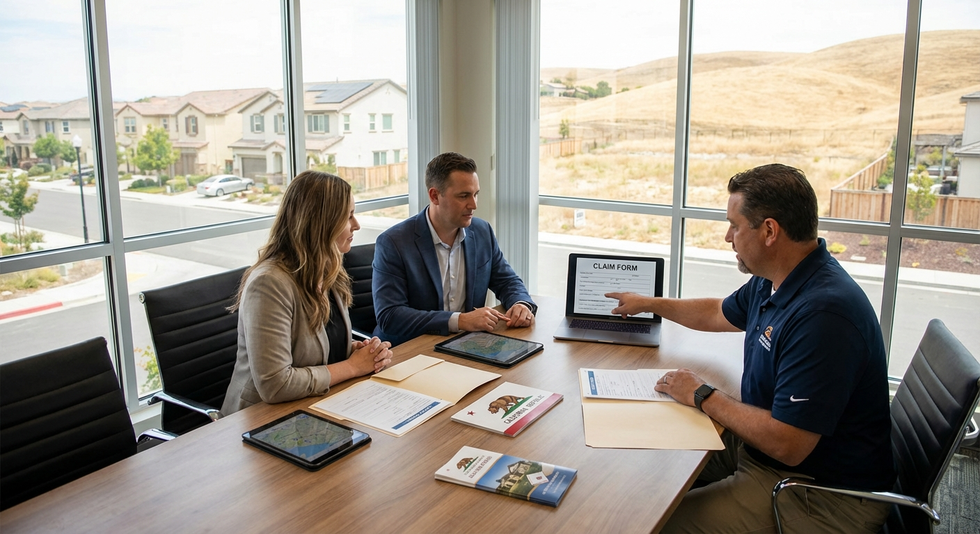 california home insurance claims process explained - California insurance guide