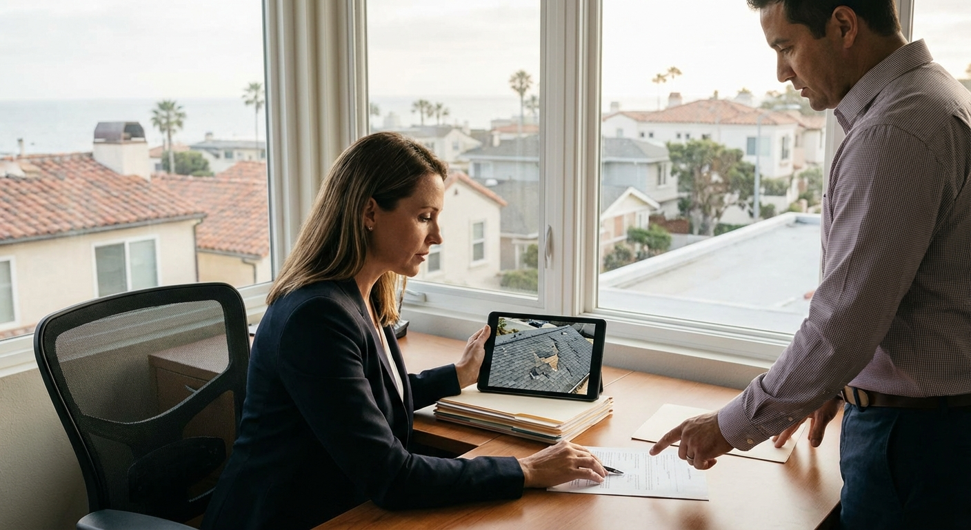 california home insurance roof damage claims - California insurance guide